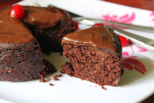 Easy Microwave Chocolate  Cake