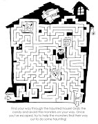 I've made an attempt at creating a maze. Please feel free to print it out .