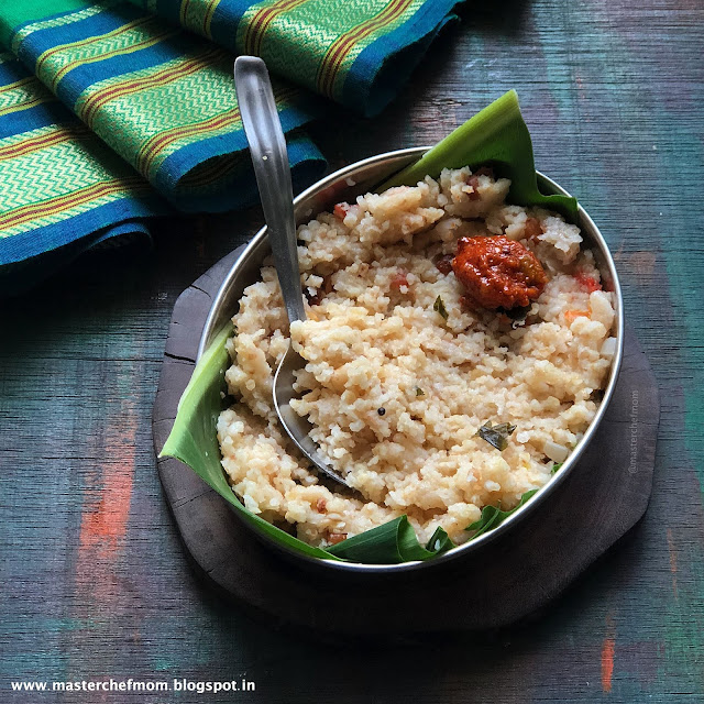 Broken Wheat Upma Recipe 