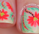 http://onceuponnails.blogspot.com/2015/08/fabric-inspired-flowers.html