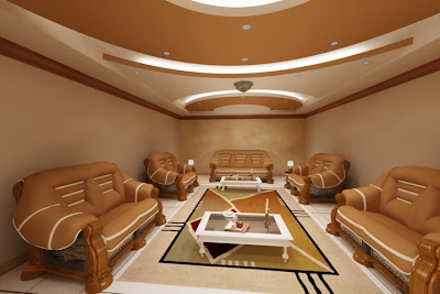 Home Design on Designs For Living Room From Gypsum Modern False Ceiling Design