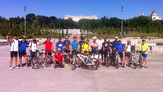 Unas fotos de nuestra ruta de El Escorial a Madrid - Junio 2013