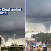 VÍDEO: visitantes registram nuvem funil, típica de tornados, no meio do parque da Disney na Flórida