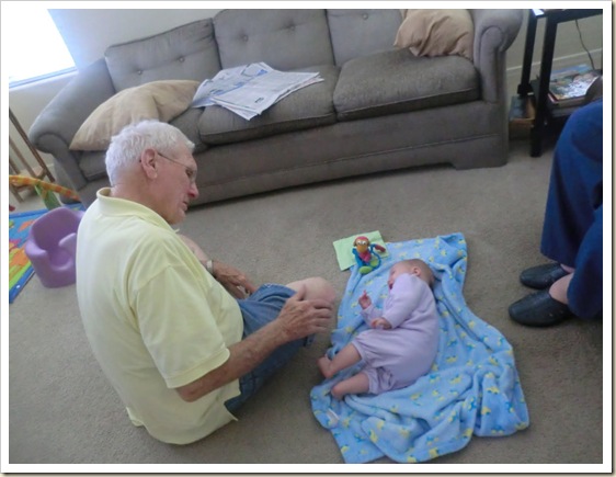 8-22-11 Grandad and Maddie Philp