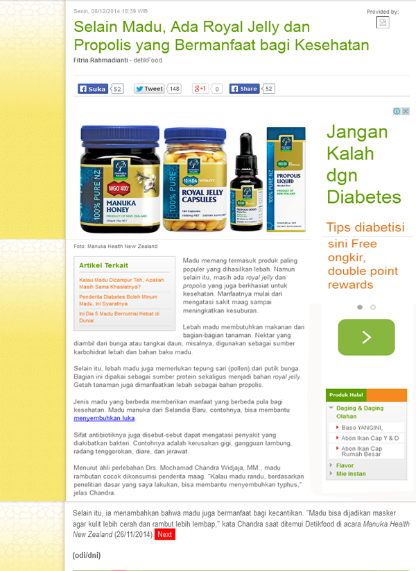 http://food.detik.com/read/2014/12/08/183936/2771302/900/selain-madu-ada-royal-jelly-dan-propolis-yang-bermanfaat-bagi-kesehatan