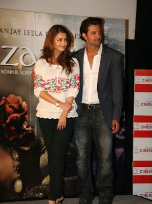 Aishwarya Rai at Guzaarish Press Conference