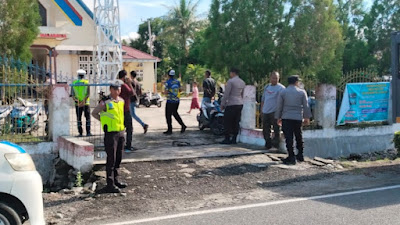 Berikan Pengamanan Perayaan Jumat Agung, Polres Sigi Patroli ke Gereja-Gereja