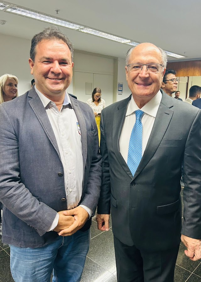 Numa agenda intensa em Brasília, Matuto conversa com vice-presidente Alckmin