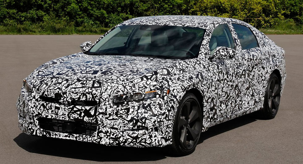 2018 Honda Accord (spy shot) - MS+ BLOG