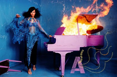 What a waste of a good piano. Some people just want to watch a piano burn.