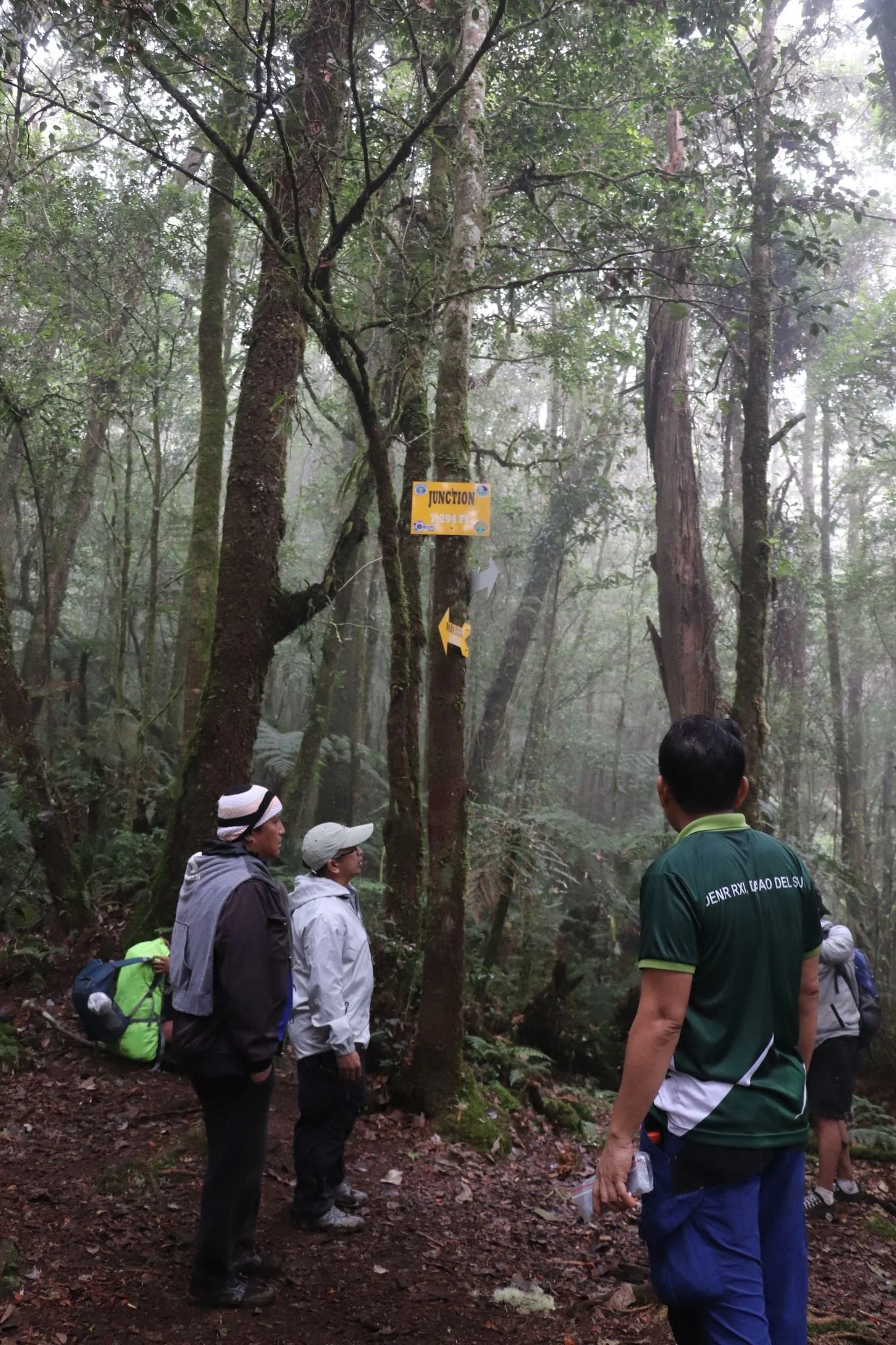 Mt. Apo Trails - DENR-XI Trail monitoring and assessment team