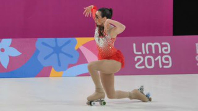 Giselle Soler se queda con la medalla de plata en patín artístico