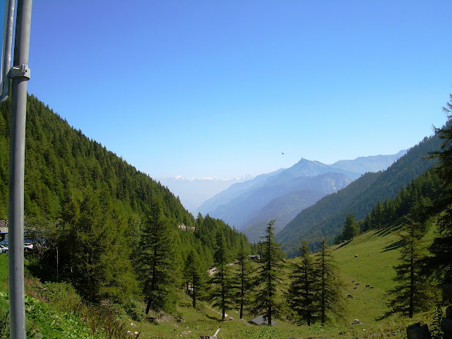 vue depuis le col de la forclaz