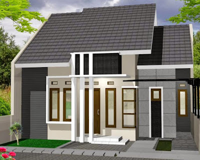 model rumah sangat sederhana terbaru