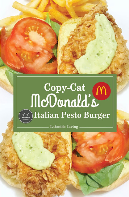 McDonald's Pesto Burger Recipe