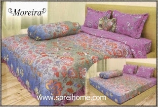 sprei on line bedcover lady rose murah motif moreira