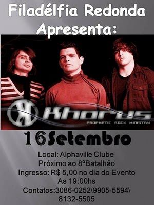 Show Banda Khorus Teresina Centro de Artesanato