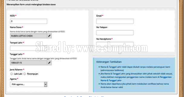 CARA PENGISIAN BIODATA BIDIKMISI TAHUN 2016/2017  SOAL 