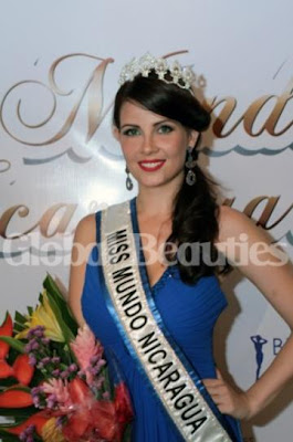 Miss Nicaragua World 2012 winner Lauren Lawson