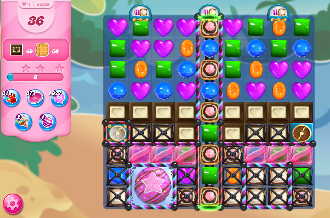 Candy Crush Saga level 8826