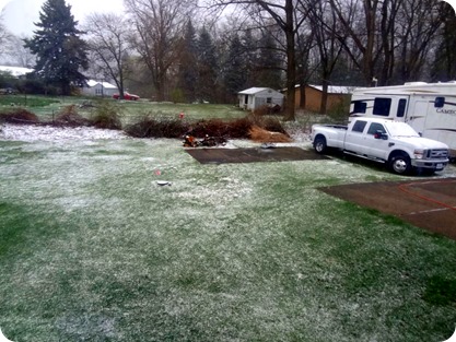 snow in Ohio