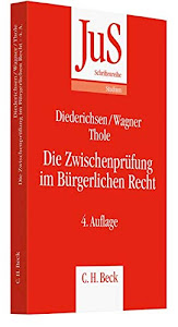 Die Zwischenprüfung im Bürgerlichen Recht (JuS-Schriftenreihe: Schriftenreihe der Juristischen Schulung)