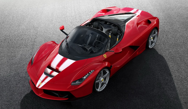 Producing Just 209 Units - Ferrari LaFerrari Aperta Sells For $9.98 Million