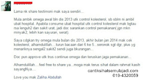 Testimoni Omega Guard Shaklee