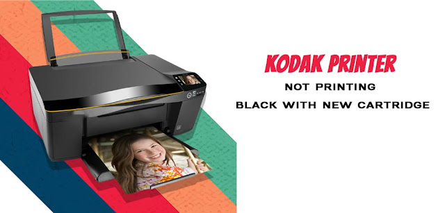 kodak Printer Not Printing Black with New Cartridge