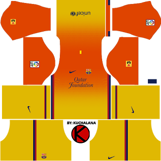  Get the new Barcelona kits for seasons  Baru!!! Barcelona Kits 2012/2013 - Dream League Soccer