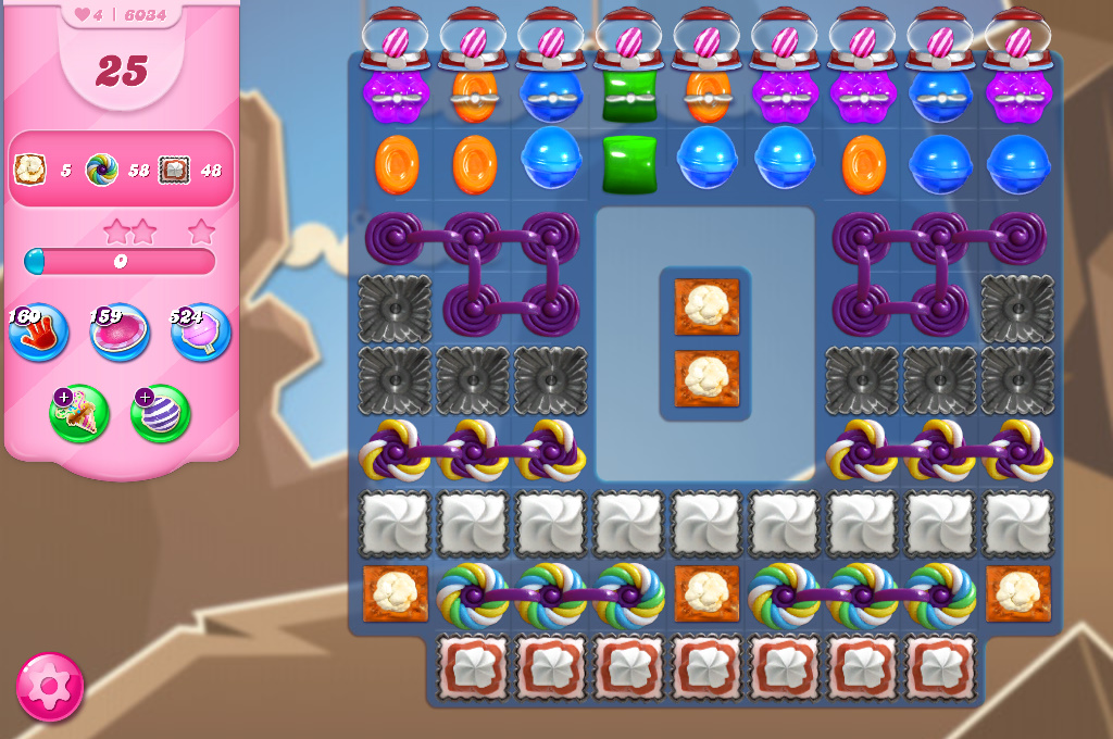 Candy Crush Saga level 6034