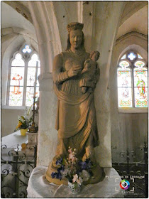 GONDRECOURT-LE-CHATEAU (55) - Vierge à l'Enfant (XVIIe siècle)