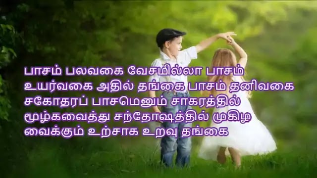 Brothers and Sisters Quotes in Tamil 1