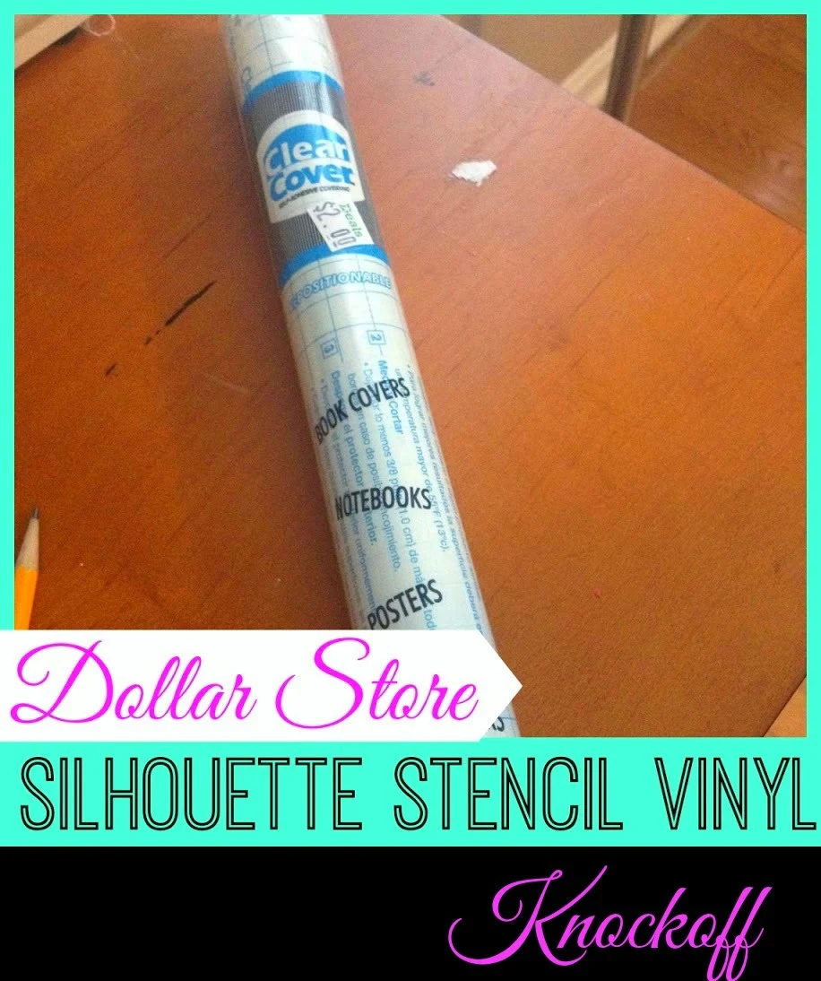 Stencils, decals, Silhouette, cutting, tricks, tips, contact paper