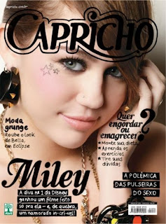 Celebrity Miley Cyrus Magazine Cover Pictures