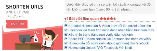 Tạo bài viết liên quan cho blog theo label 