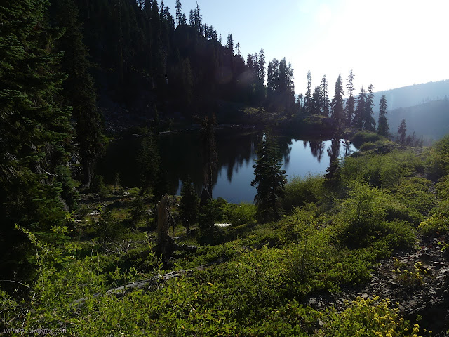 Rock Lake in the late light