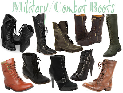 Fashion Combat Boots  Women Cheap on Combat Boots Trend   Military Style Trend