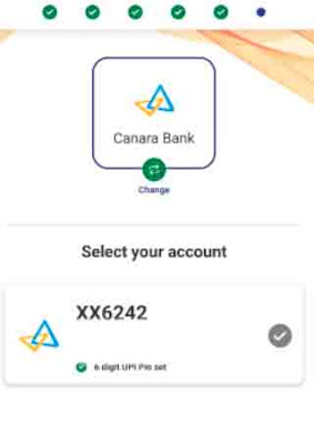 Bhim app with Bank Account Linking