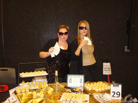 Kathy and Sarah as gold diggers