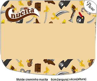 Pirate Party Free Printable Nucita Labels.