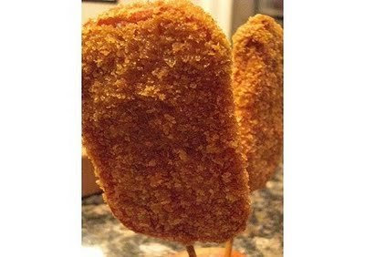 food on stick