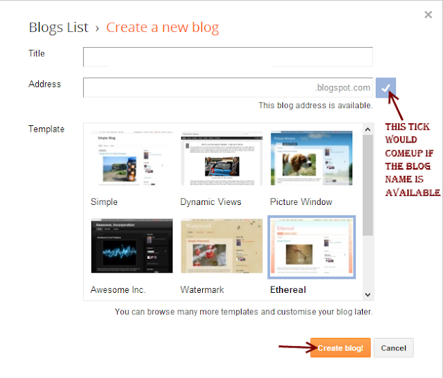 how to create website using blogger,create free website