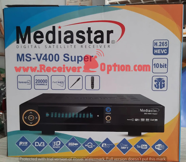 MEDIASTAR MS-V400 SUPER BLUE MENU NEW SOFTWARE V1.09.24426 NOVEMBER 18 2022