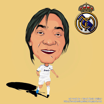 Photoshop Tutorials : Cartoon Vector, Real Madrid FC