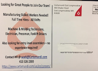 Manufacturing workers needed at Cartamundi 413-526-2300