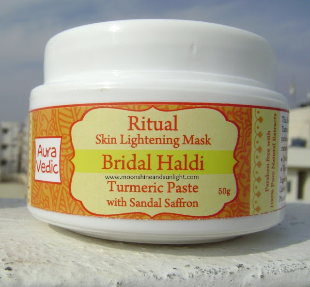 Auravedic Bridal Haldi Review || Ritual Skin Lightening Mask || Best budget ayurvedic mask 