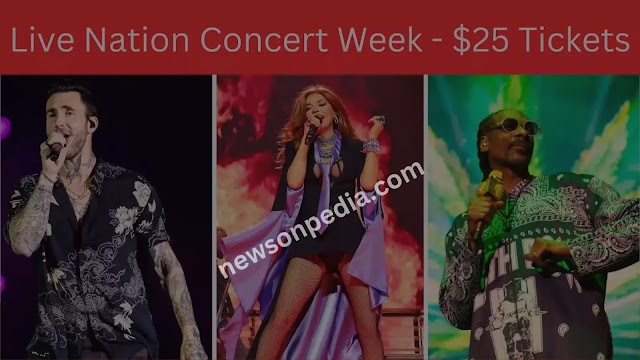 Live Nation Concert Week: Get $25 Tickets to DC Area Shows and Rock Your World!