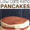 Easy Fluffy Low Carb Keto Pancakes