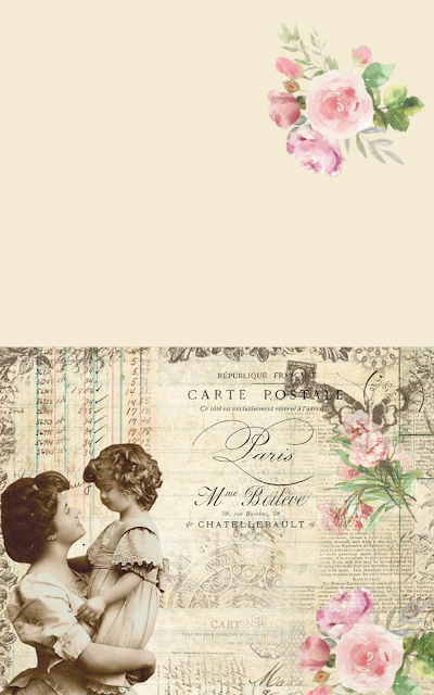 5 Free Printable Vintage Mother's Day Cards